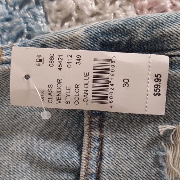 NWT Pacsun Size 30 Dad Jean High Rise Relaxed Straight Leg Button Fly Jeans - Picture 11 of 16